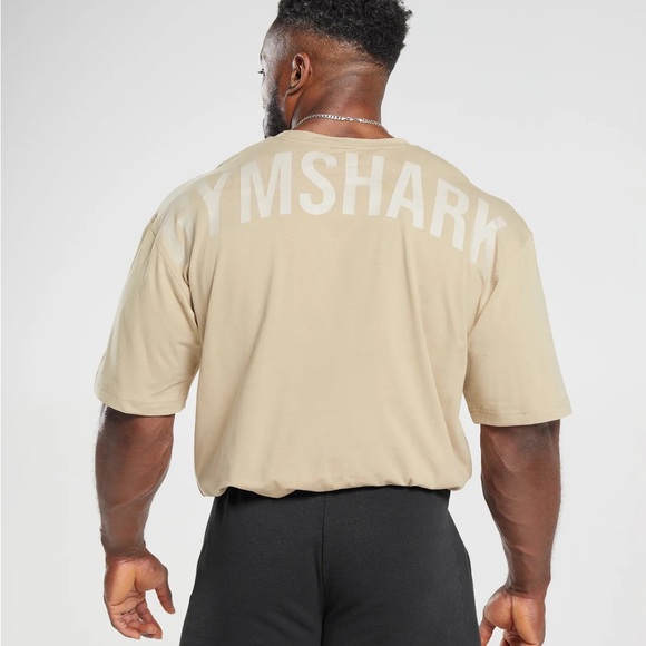 Gymshark men’s power T shirt oversi fit - Picture 3 of 9
